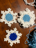 Snowflake Coasters