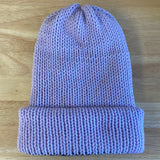 Reversible knit beanie