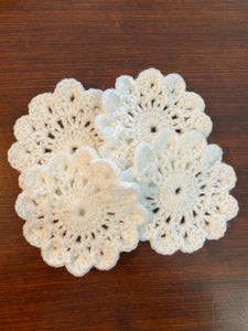 Flower coasters