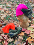 Neon Camo Twist Headband