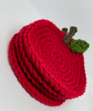 Apple Coaster Set